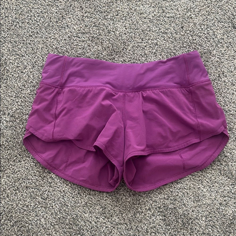 LULULEMON Purple Athletic Shorts